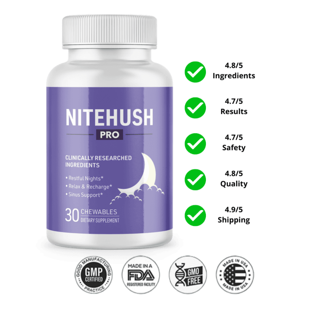 nitehush certificatios